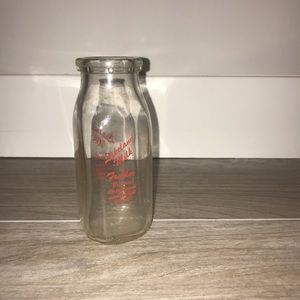 Vintage milk bottle